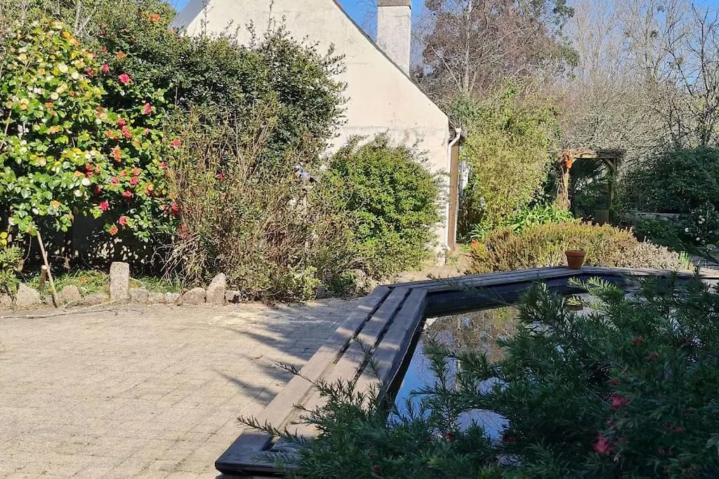 Grande Maison Dans Le Bourg De Nevez + Jardin